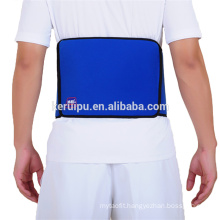 Pain relief hot and cold therapy backbrace with gel cooling pad